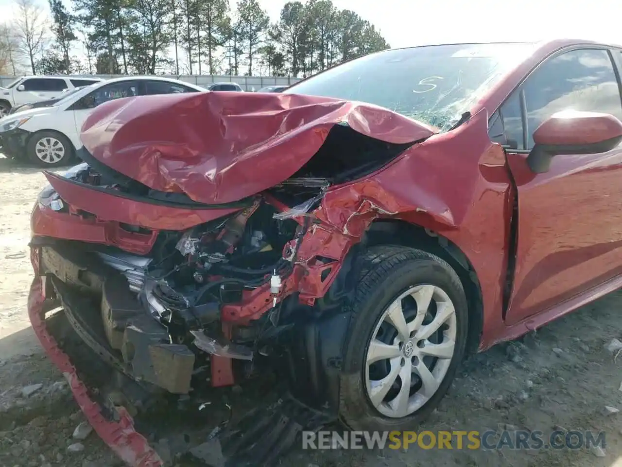 9 Photograph of a damaged car 5YFEPMAE7MP271104 TOYOTA COROLLA 2021