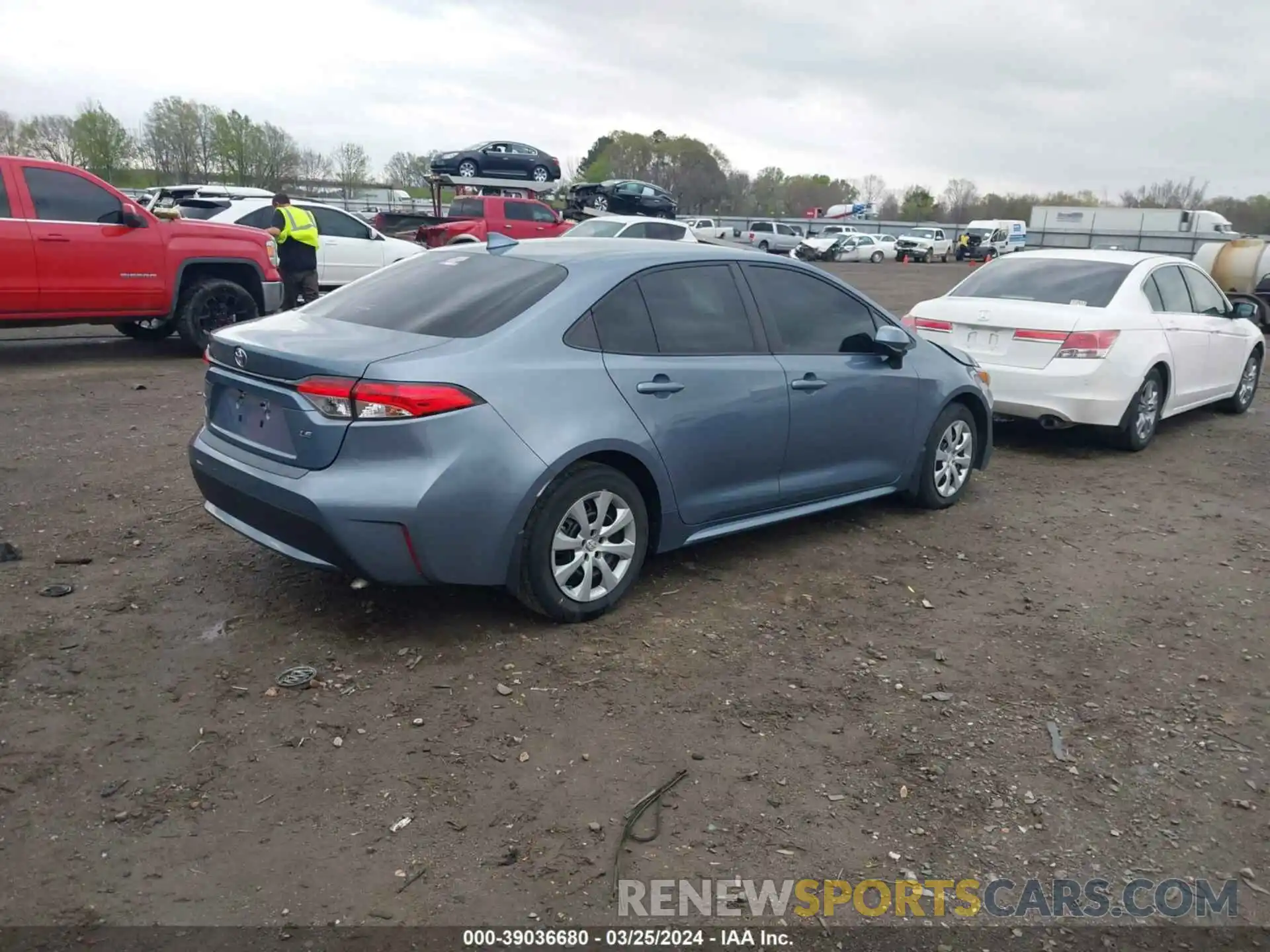 4 Photograph of a damaged car 5YFEPMAE7MP271393 TOYOTA COROLLA 2021