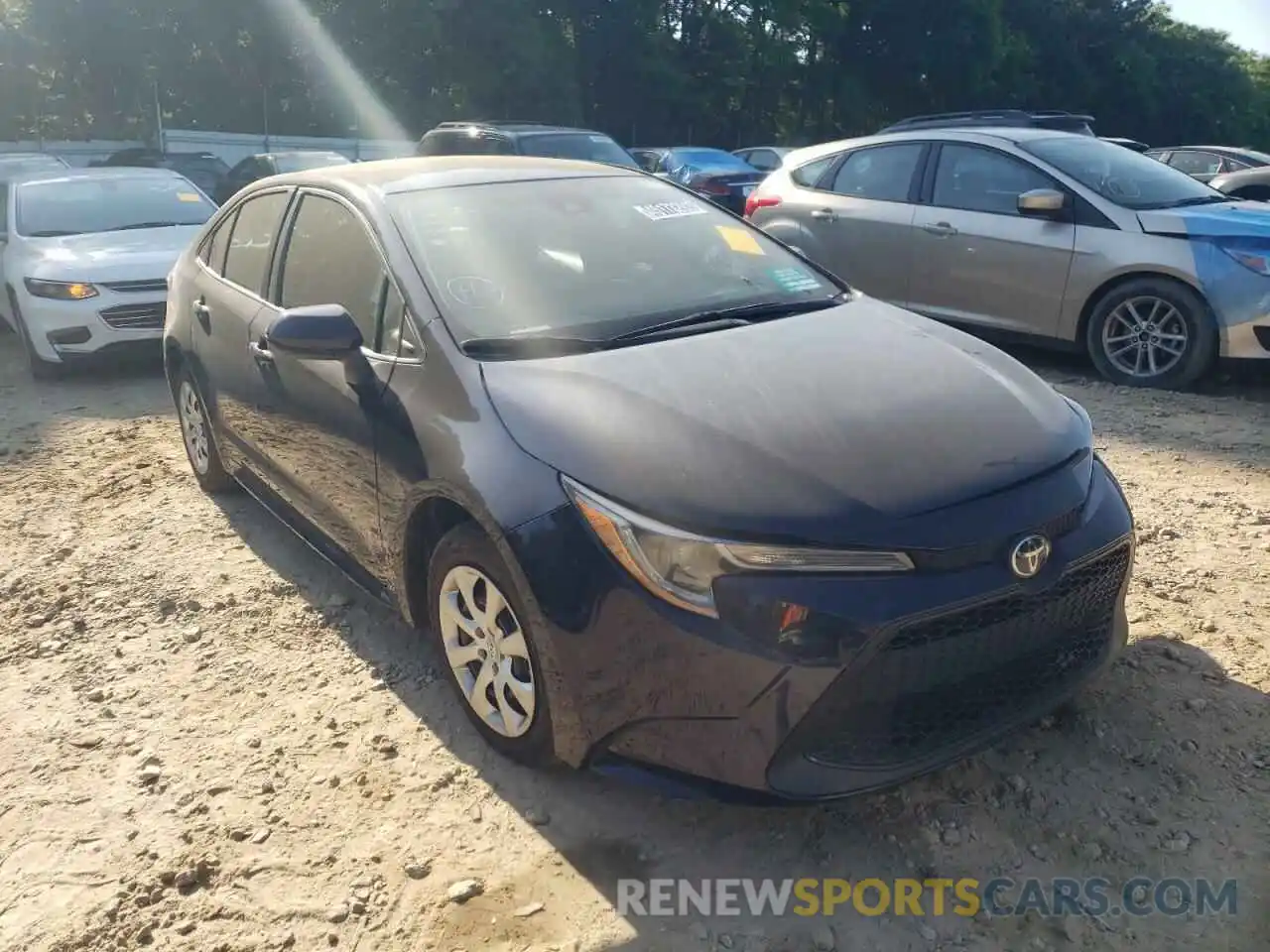 1 Photograph of a damaged car 5YFEPMAE8MP147827 TOYOTA COROLLA 2021