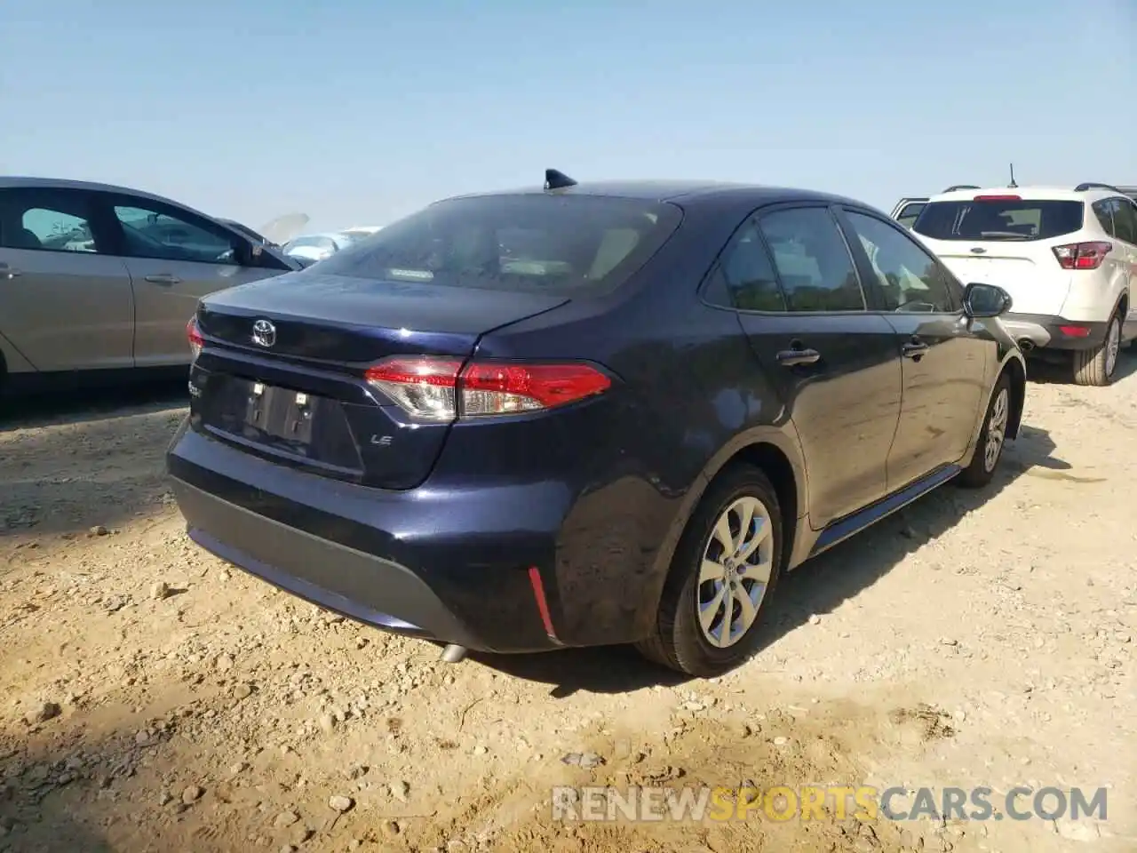 4 Photograph of a damaged car 5YFEPMAE8MP147827 TOYOTA COROLLA 2021