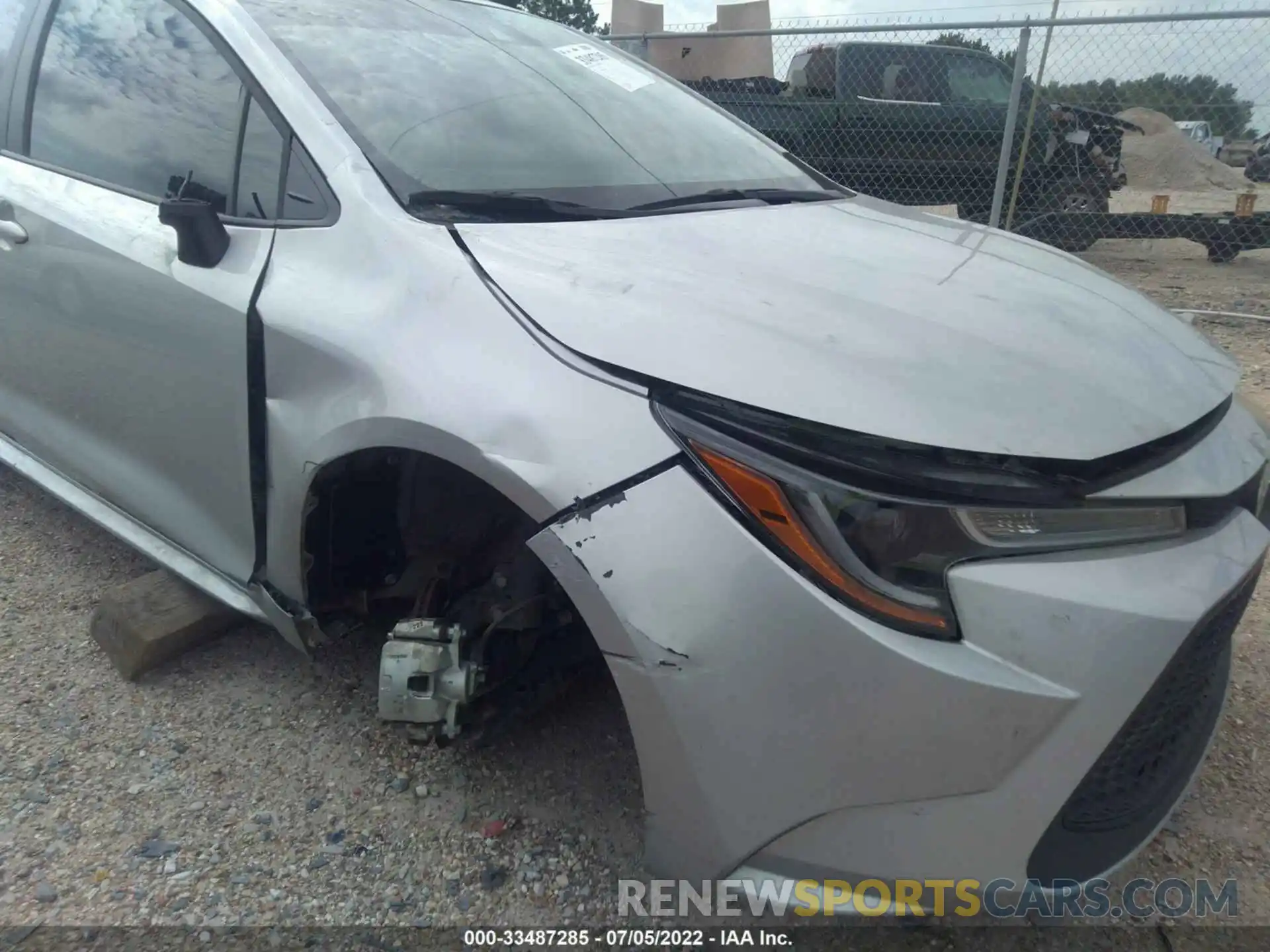 6 Photograph of a damaged car 5YFEPMAE8MP147889 TOYOTA COROLLA 2021