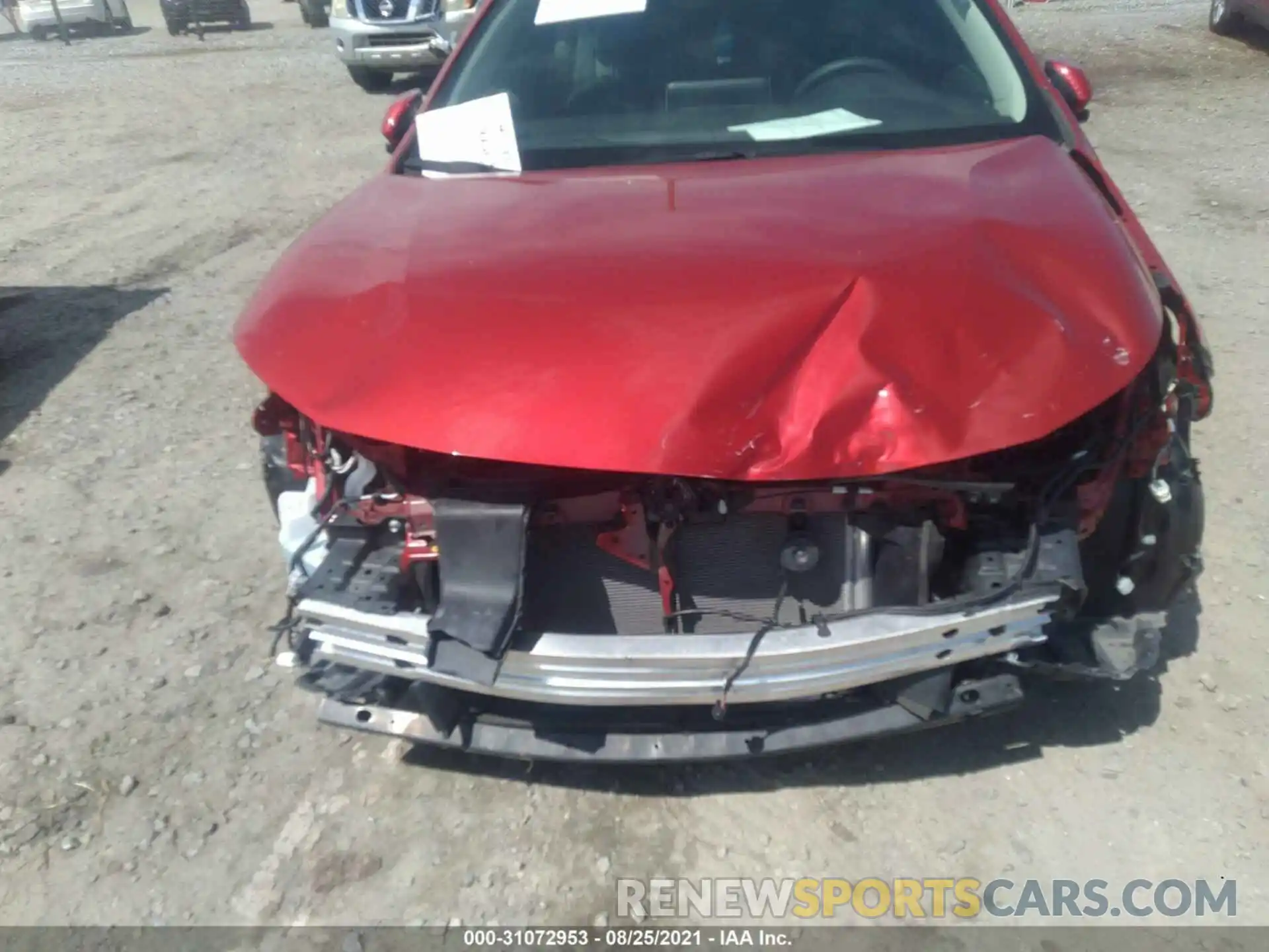 6 Photograph of a damaged car 5YFEPMAE8MP148217 TOYOTA COROLLA 2021