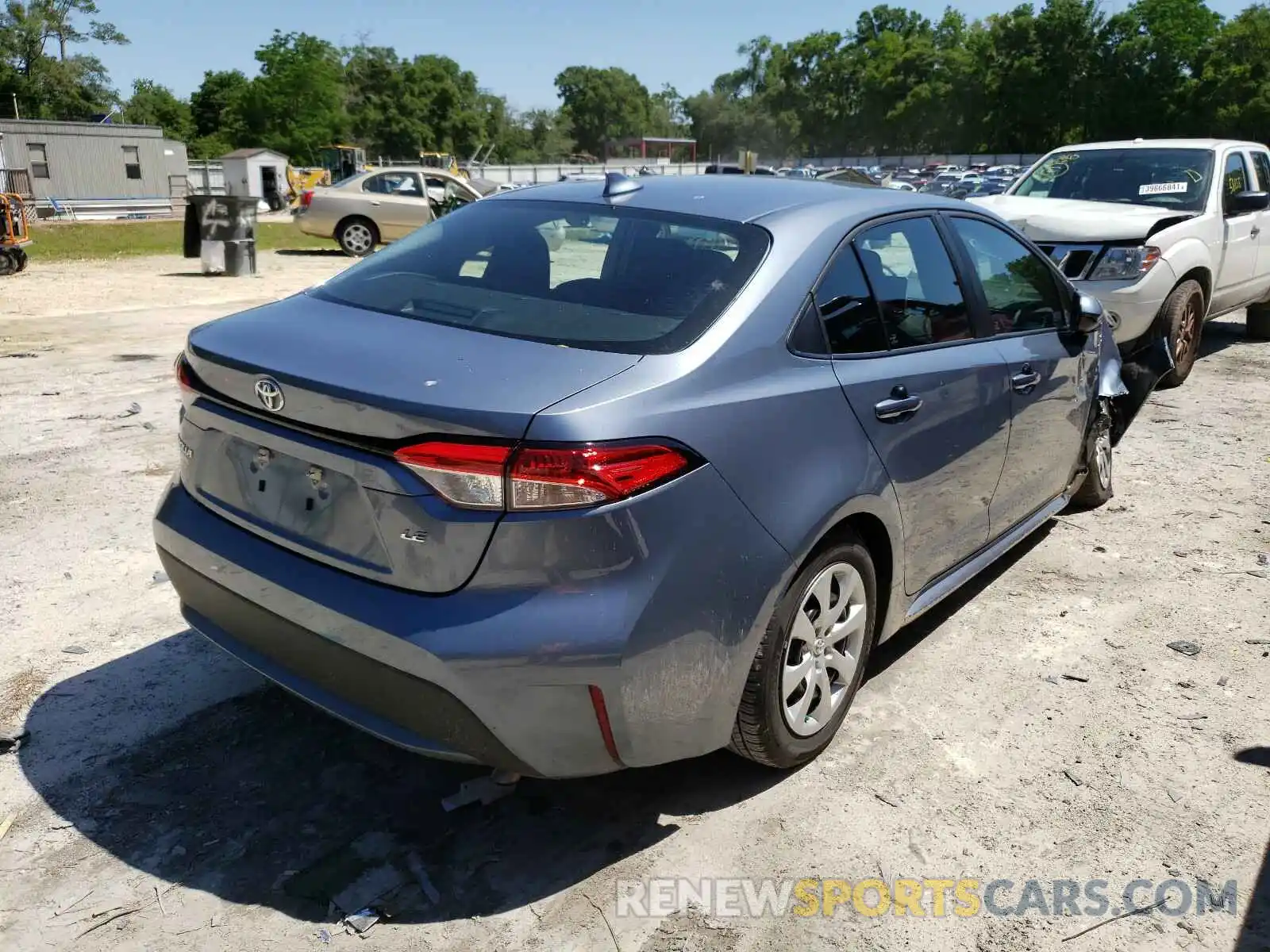 4 Photograph of a damaged car 5YFEPMAE8MP150288 TOYOTA COROLLA 2021