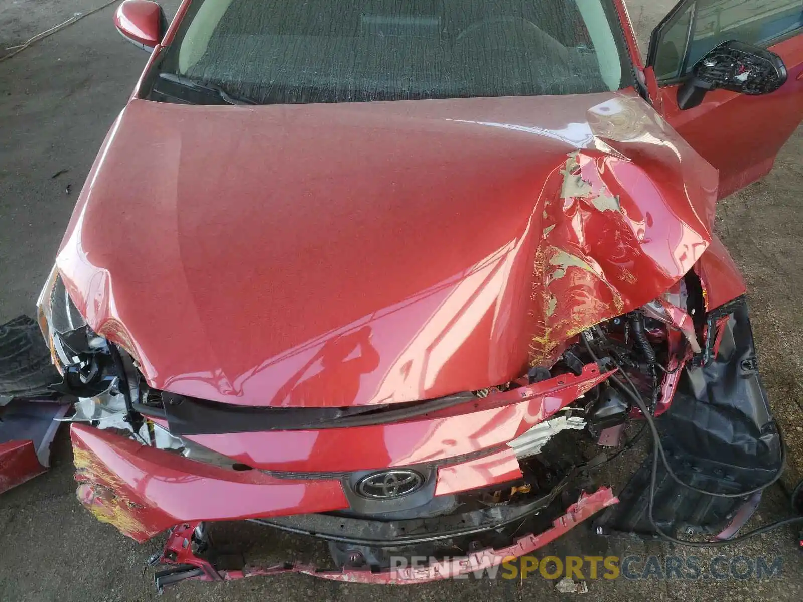 7 Photograph of a damaged car 5YFEPMAE8MP152431 TOYOTA COROLLA 2021