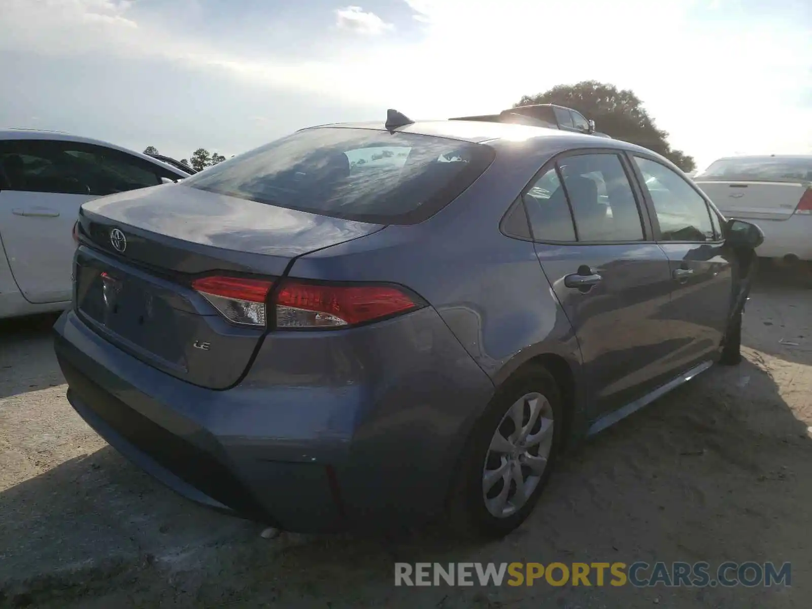 4 Photograph of a damaged car 5YFEPMAE8MP154941 TOYOTA COROLLA 2021