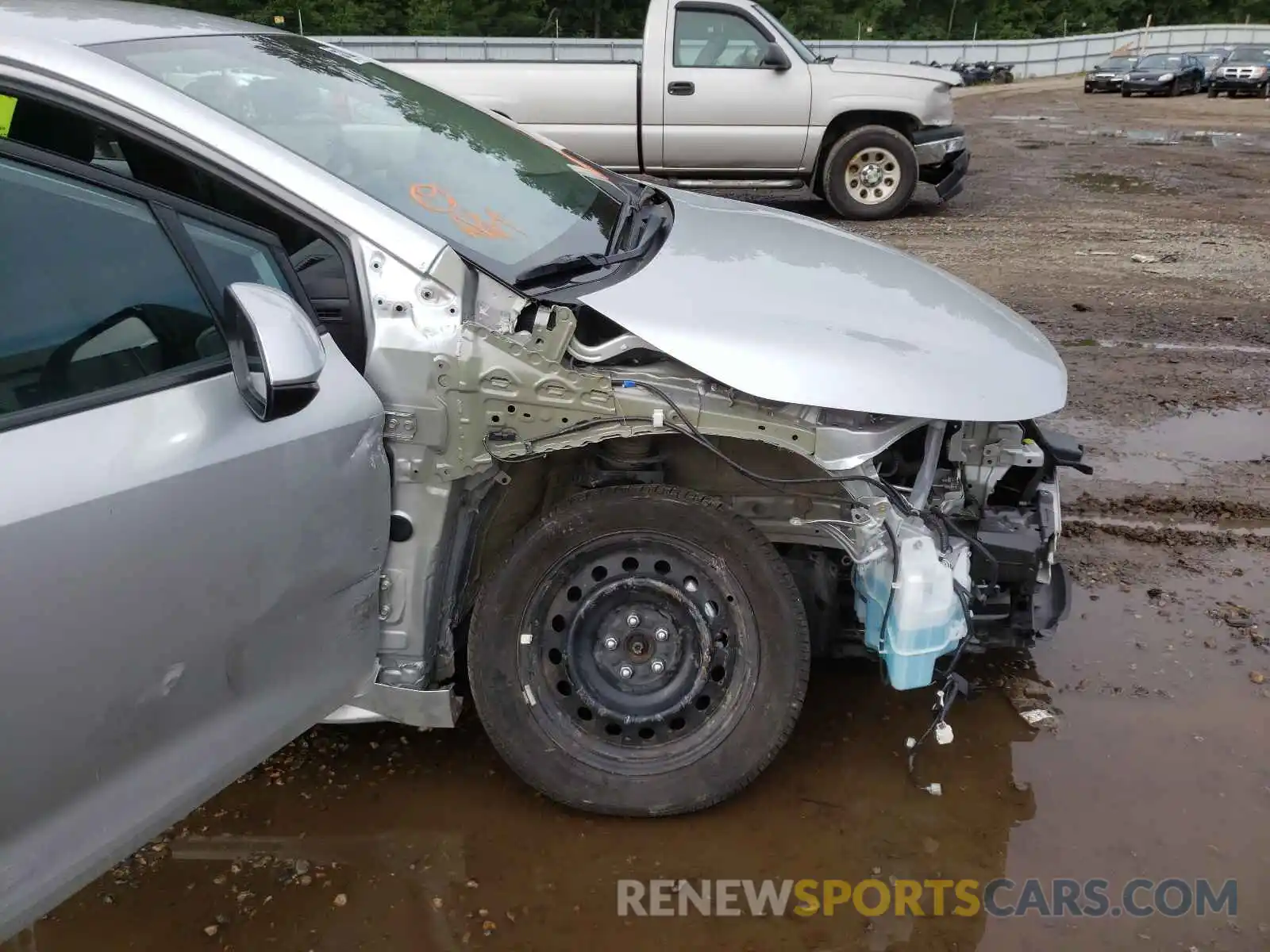 9 Photograph of a damaged car 5YFEPMAE8MP156432 TOYOTA COROLLA 2021