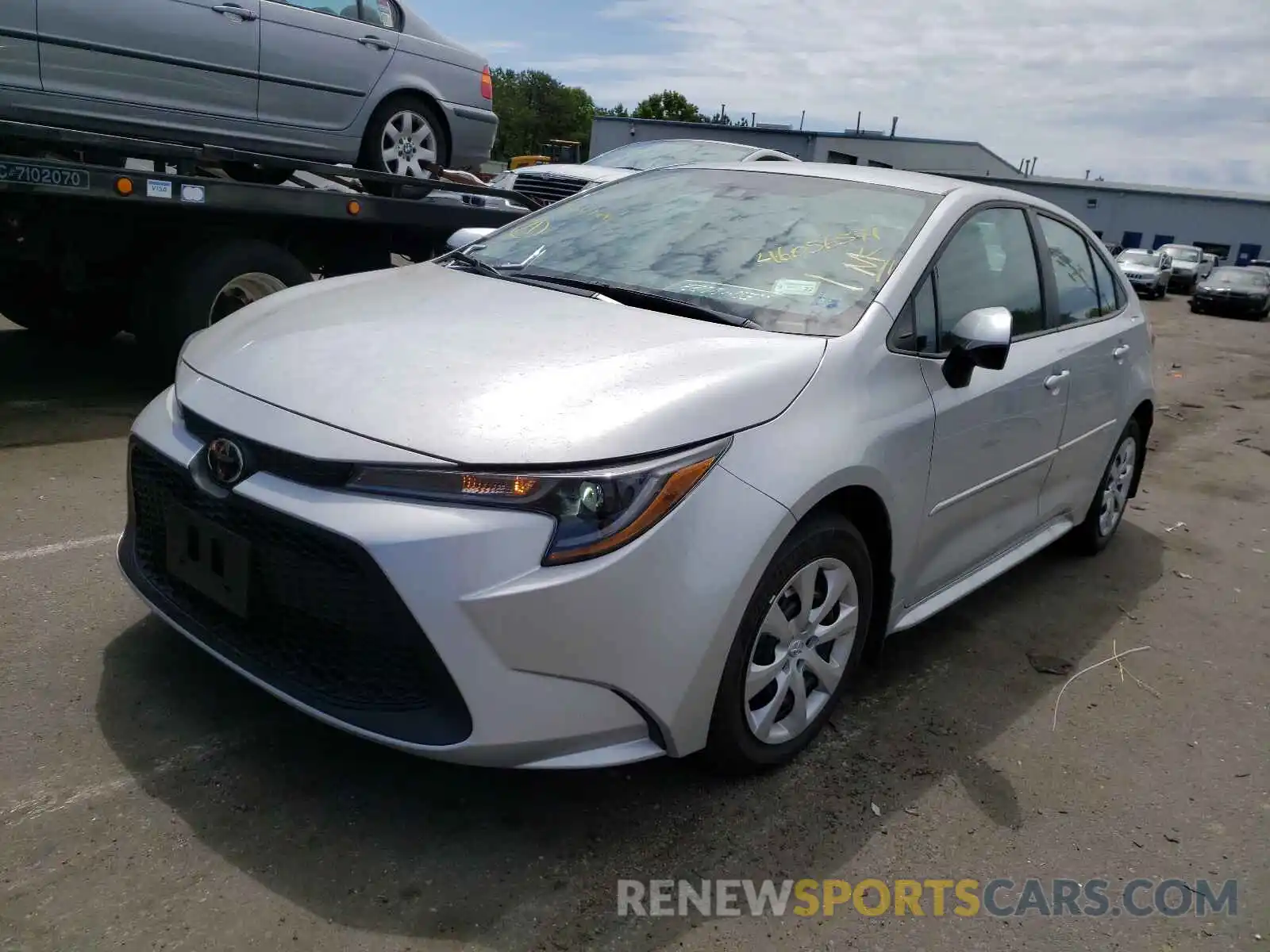 2 Photograph of a damaged car 5YFEPMAE8MP157726 TOYOTA COROLLA 2021