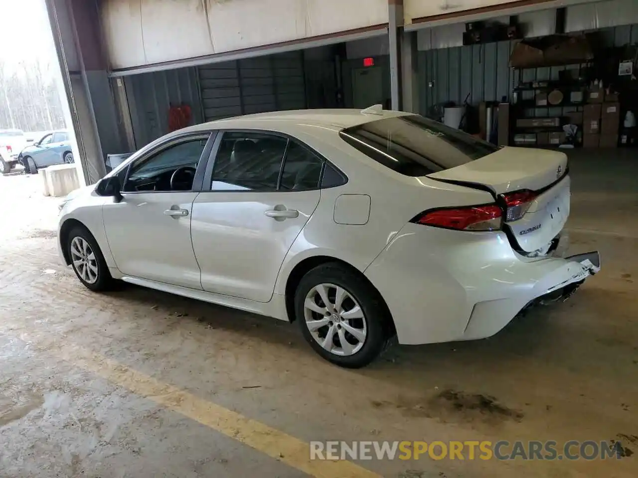 2 Photograph of a damaged car 5YFEPMAE8MP157936 TOYOTA COROLLA 2021