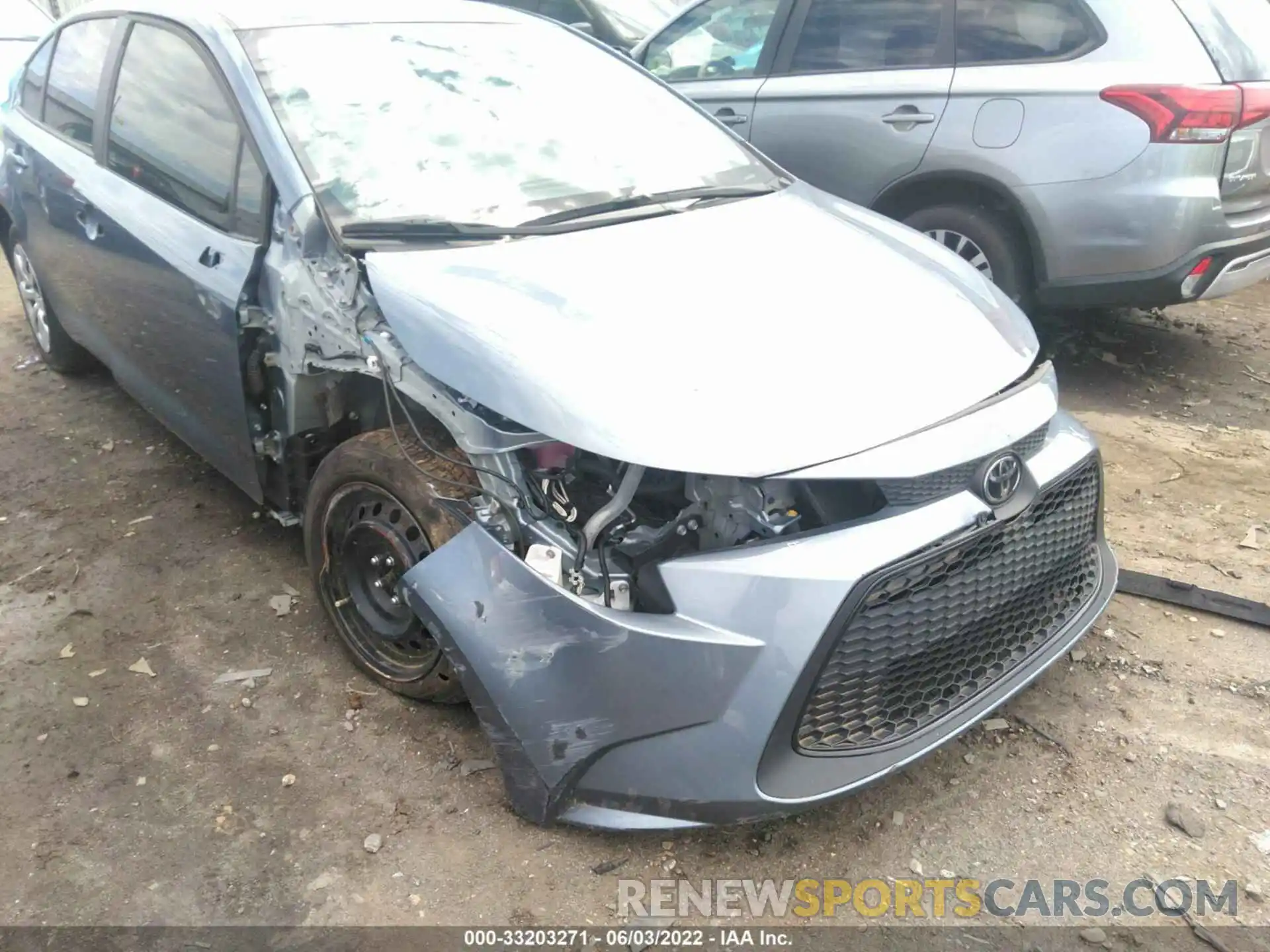 6 Photograph of a damaged car 5YFEPMAE8MP158701 TOYOTA COROLLA 2021