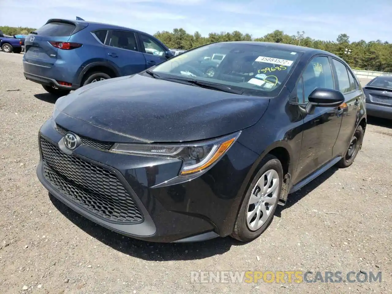 2 Photograph of a damaged car 5YFEPMAE8MP159685 TOYOTA COROLLA 2021