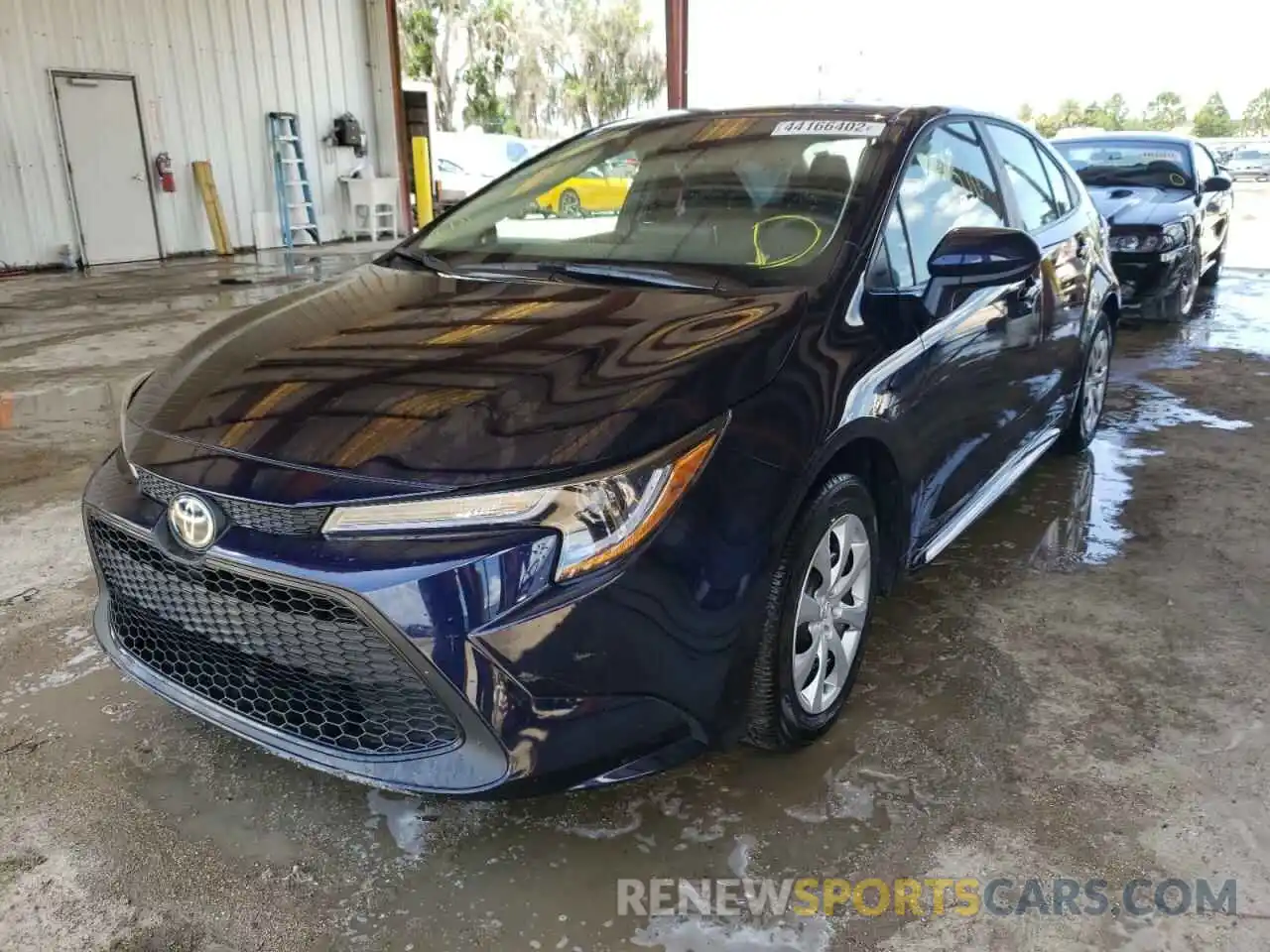 2 Photograph of a damaged car 5YFEPMAE8MP161968 TOYOTA COROLLA 2021