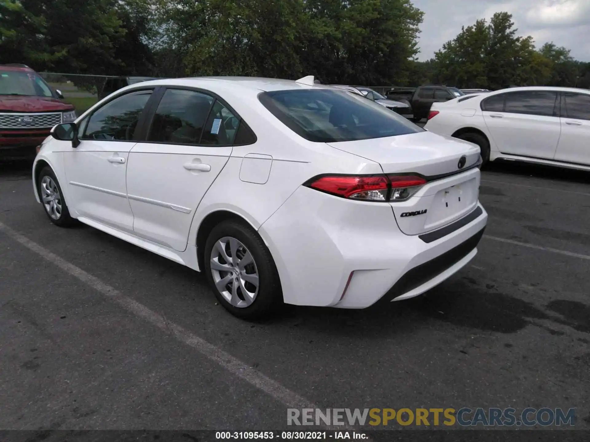 3 Photograph of a damaged car 5YFEPMAE8MP164854 TOYOTA COROLLA 2021