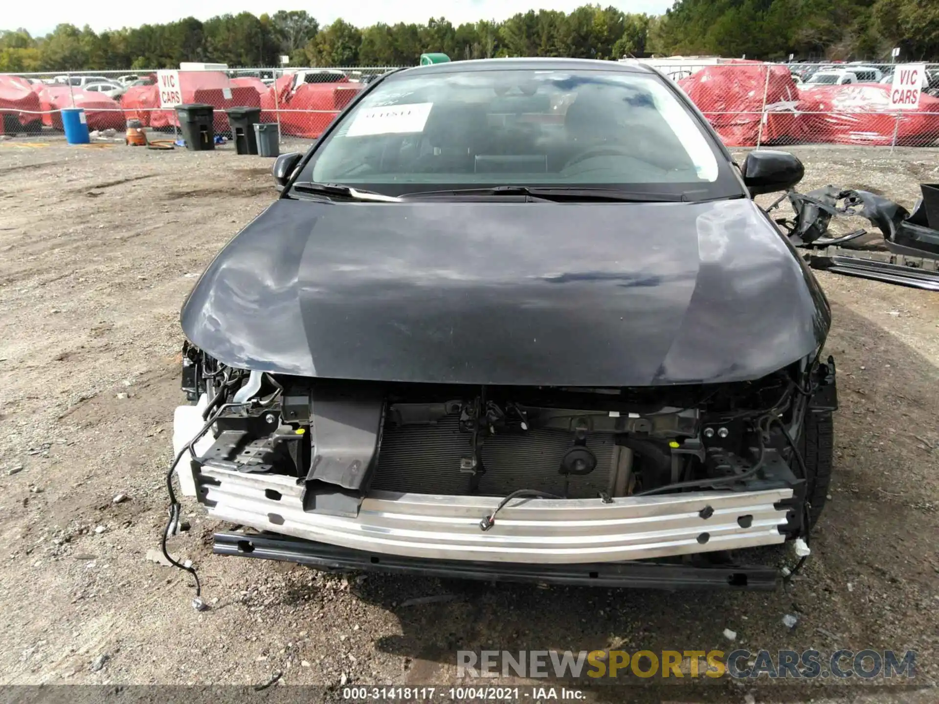 6 Photograph of a damaged car 5YFEPMAE8MP165597 TOYOTA COROLLA 2021