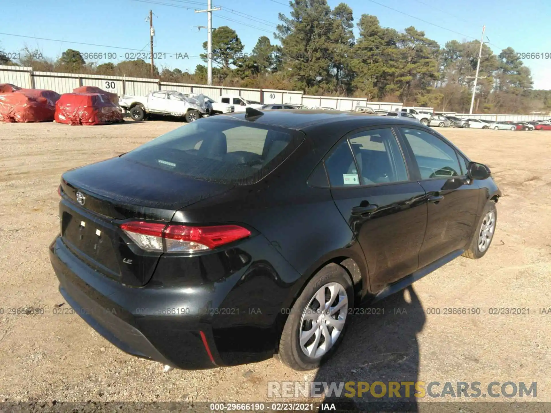 4 Photograph of a damaged car 5YFEPMAE8MP165888 TOYOTA COROLLA 2021