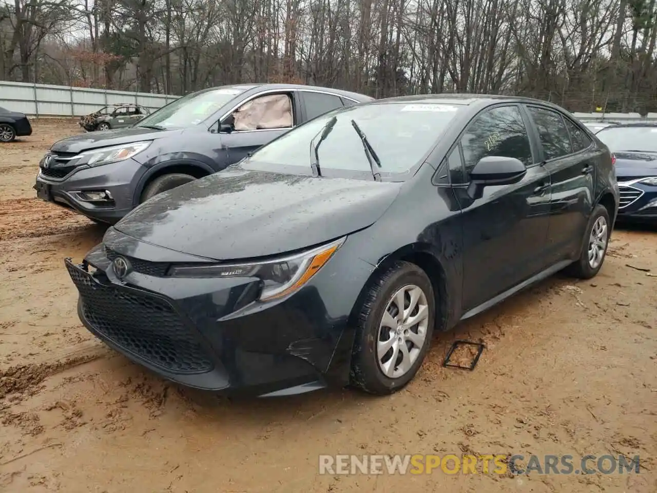 2 Photograph of a damaged car 5YFEPMAE8MP166006 TOYOTA COROLLA 2021