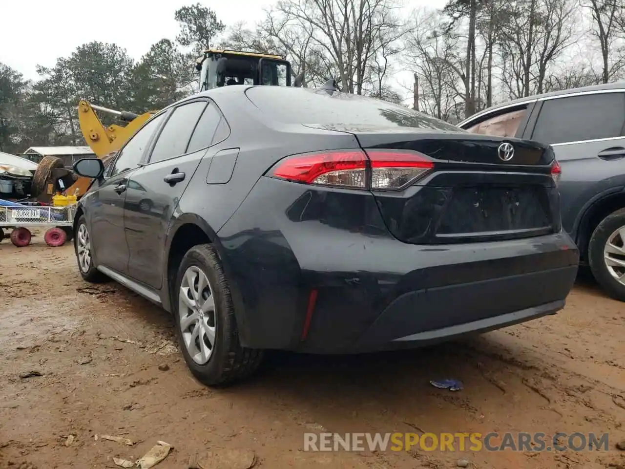 3 Photograph of a damaged car 5YFEPMAE8MP166006 TOYOTA COROLLA 2021