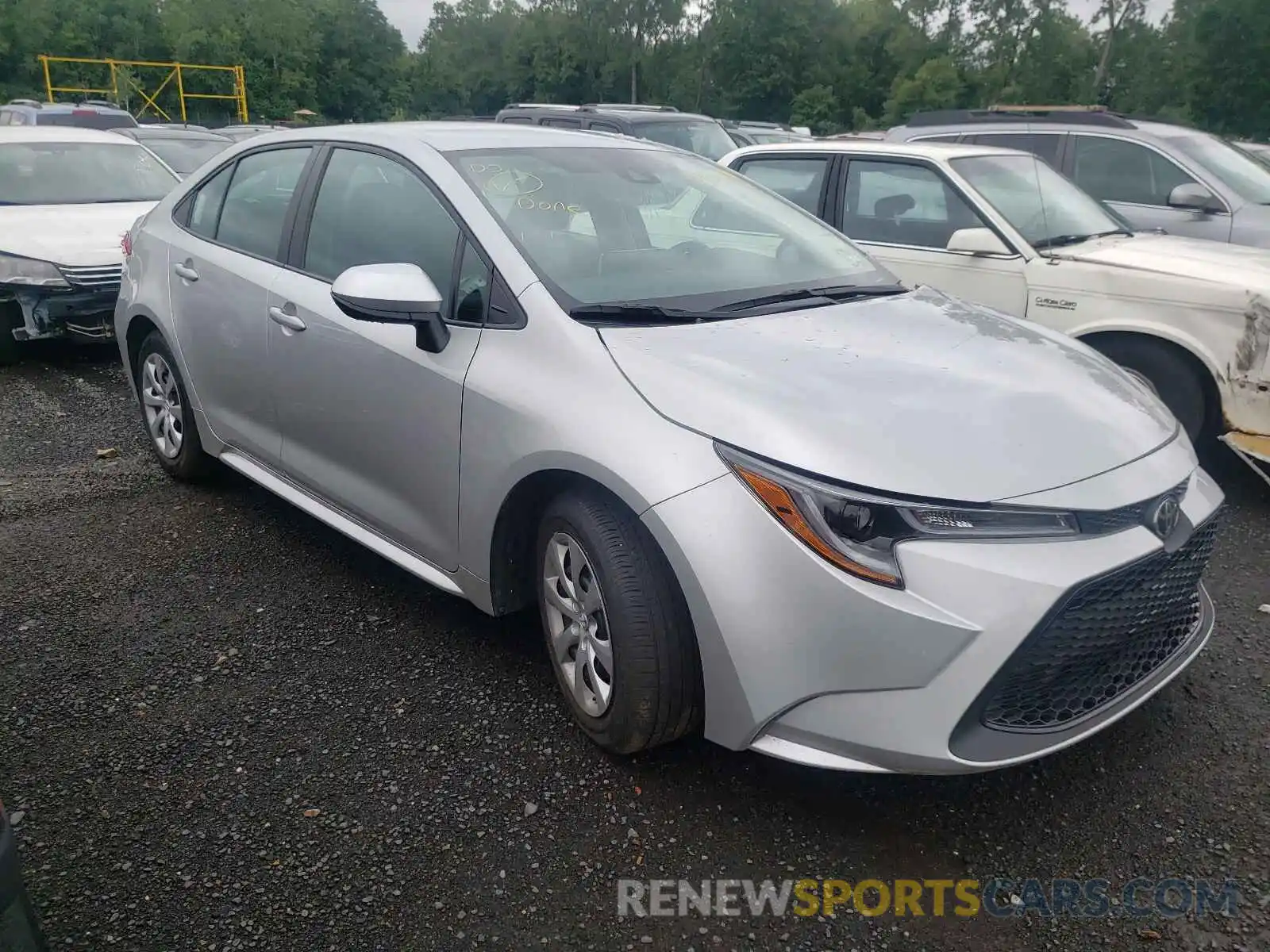 1 Photograph of a damaged car 5YFEPMAE8MP167415 TOYOTA COROLLA 2021