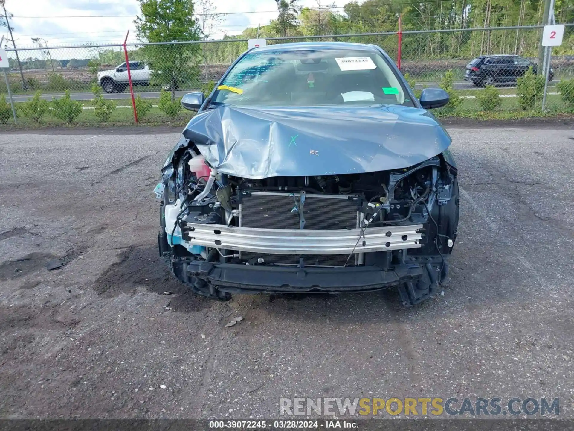 12 Photograph of a damaged car 5YFEPMAE8MP167429 TOYOTA COROLLA 2021