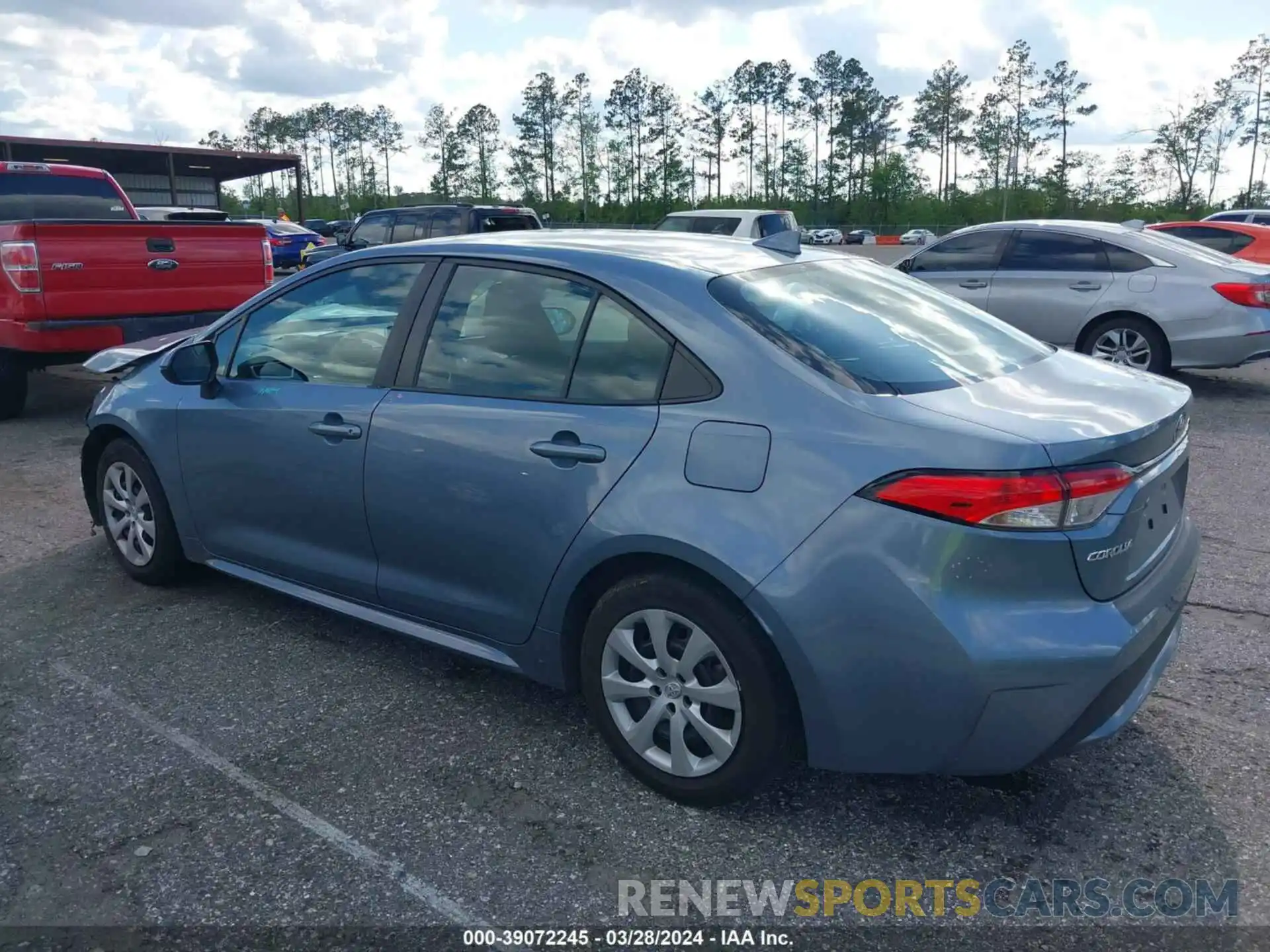 3 Photograph of a damaged car 5YFEPMAE8MP167429 TOYOTA COROLLA 2021