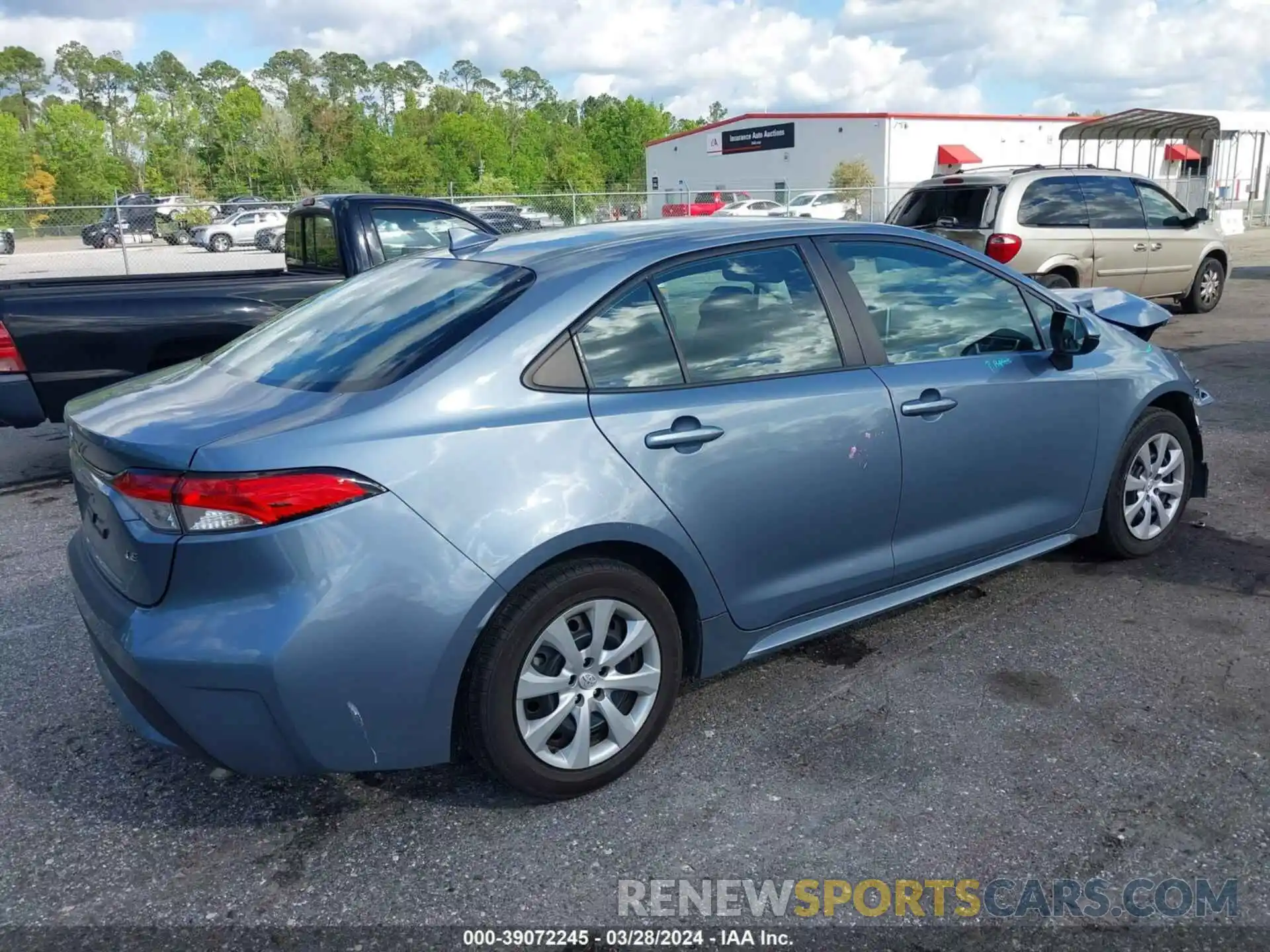 4 Photograph of a damaged car 5YFEPMAE8MP167429 TOYOTA COROLLA 2021