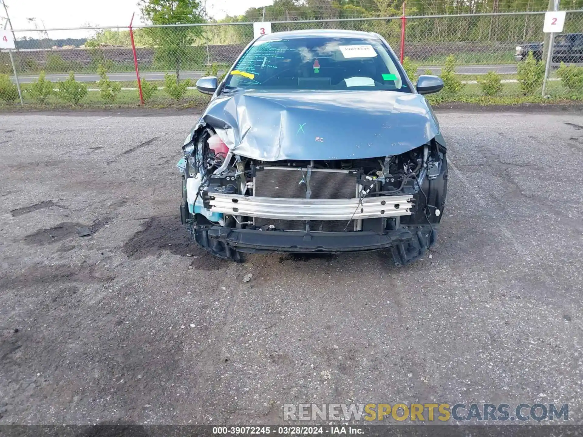 6 Photograph of a damaged car 5YFEPMAE8MP167429 TOYOTA COROLLA 2021