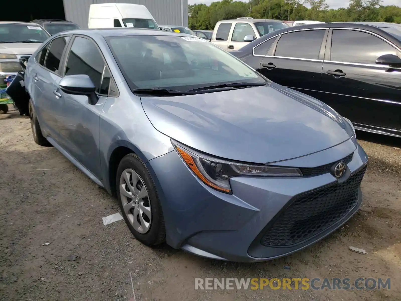 1 Photograph of a damaged car 5YFEPMAE8MP167768 TOYOTA COROLLA 2021