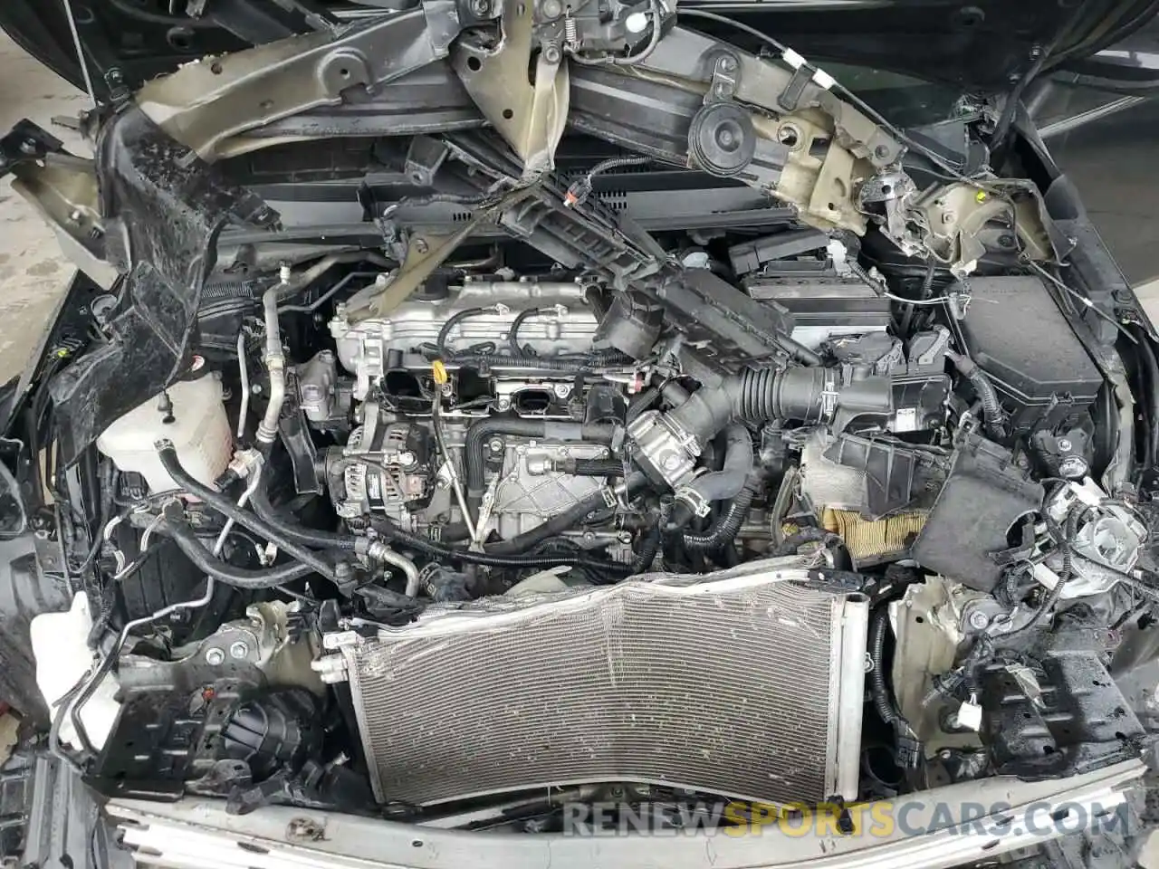 11 Фотография поврежденного автомобиля 5YFEPMAE8MP167902 TOYOTA COROLLA 2021