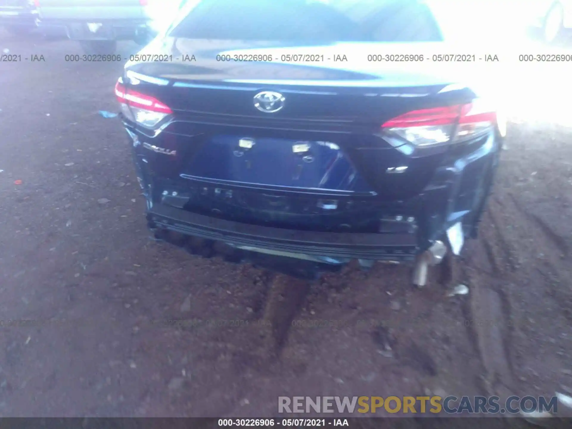 6 Photograph of a damaged car 5YFEPMAE8MP169116 TOYOTA COROLLA 2021