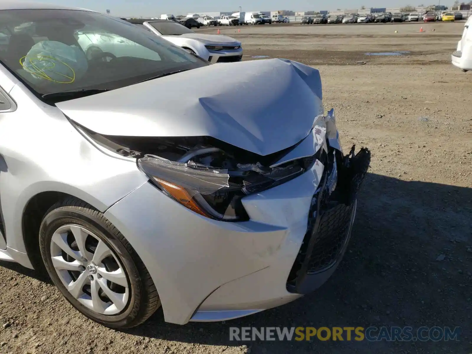 9 Photograph of a damaged car 5YFEPMAE8MP169567 TOYOTA COROLLA 2021