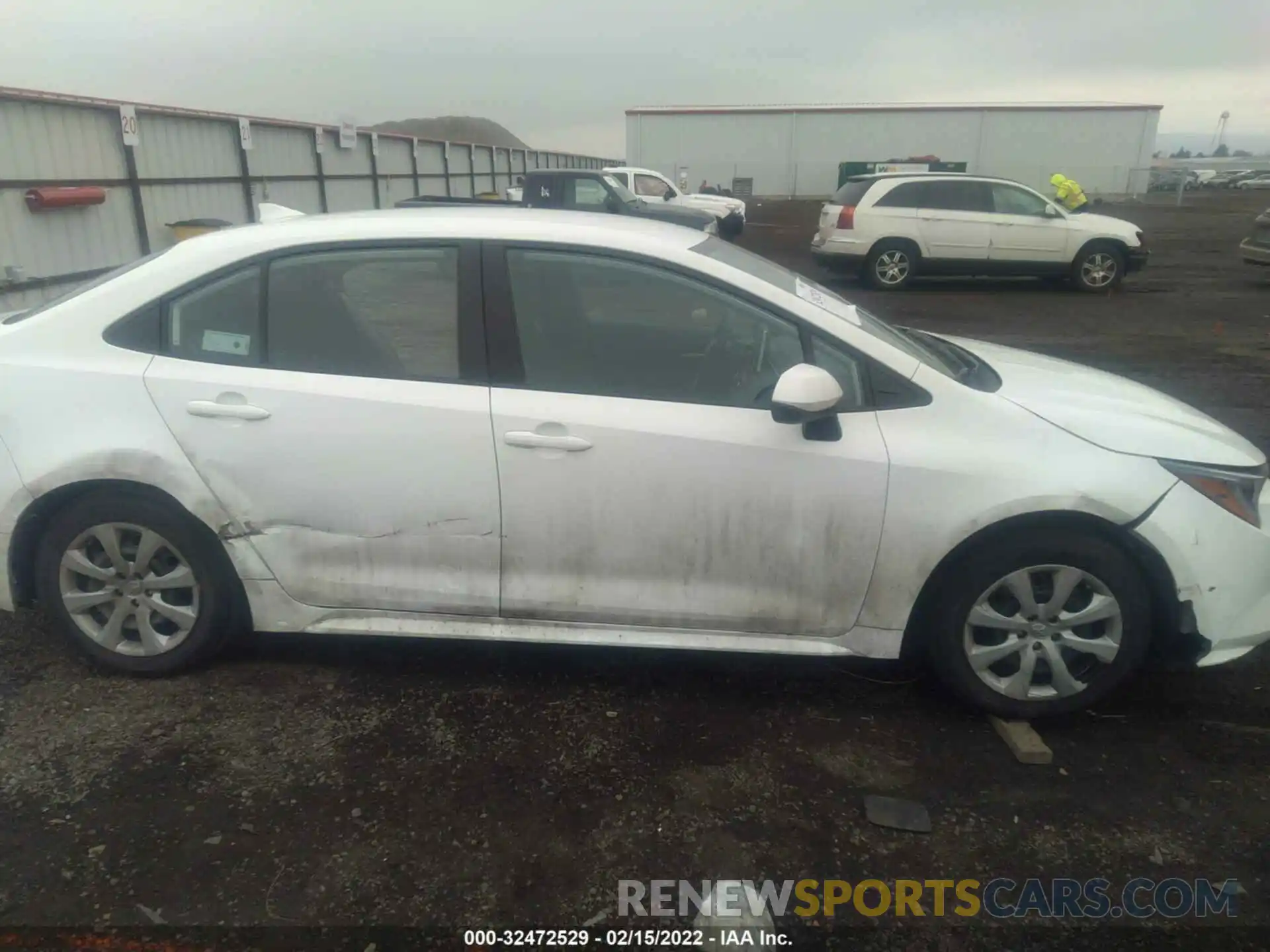 6 Photograph of a damaged car 5YFEPMAE8MP169679 TOYOTA COROLLA 2021