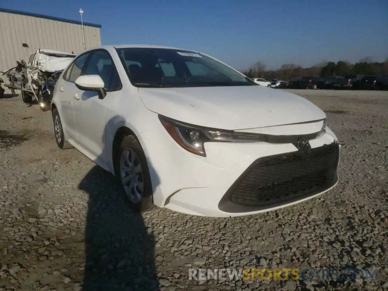 1 Photograph of a damaged car 5YFEPMAE8MP169844 TOYOTA COROLLA 2021