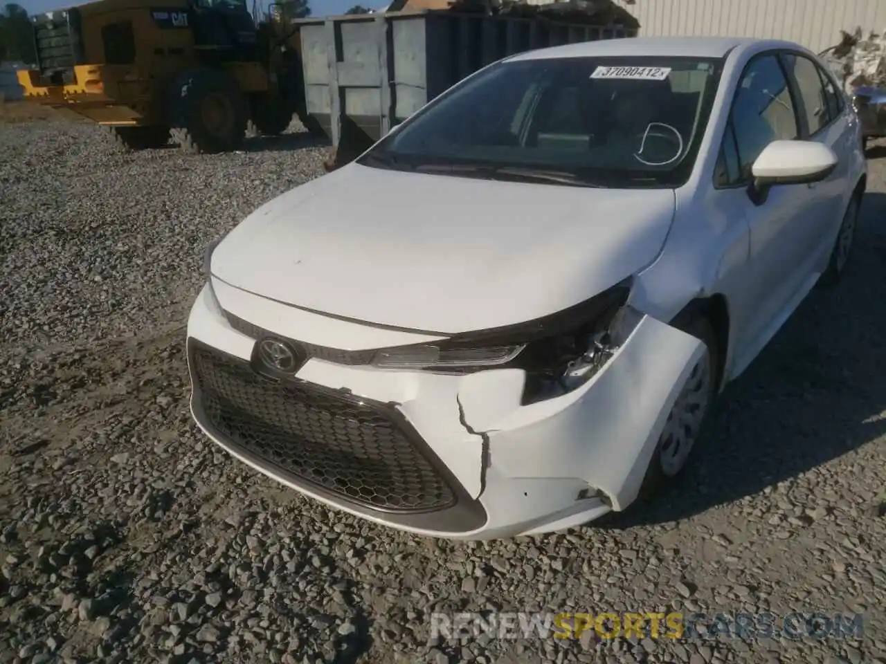 9 Photograph of a damaged car 5YFEPMAE8MP169844 TOYOTA COROLLA 2021