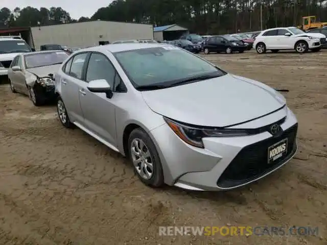 1 Photograph of a damaged car 5YFEPMAE8MP172016 TOYOTA COROLLA 2021