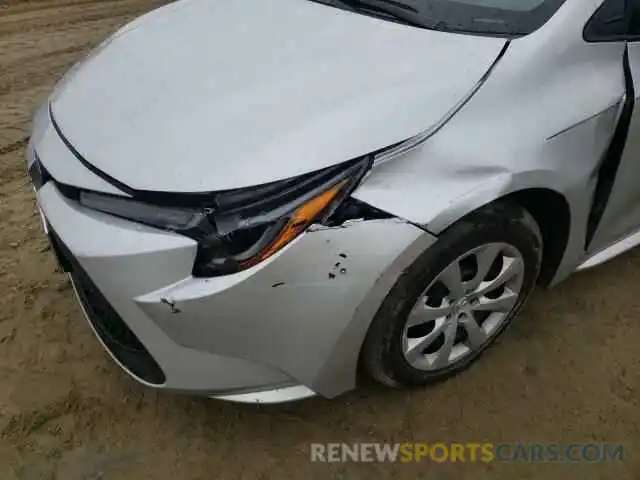 9 Photograph of a damaged car 5YFEPMAE8MP172016 TOYOTA COROLLA 2021