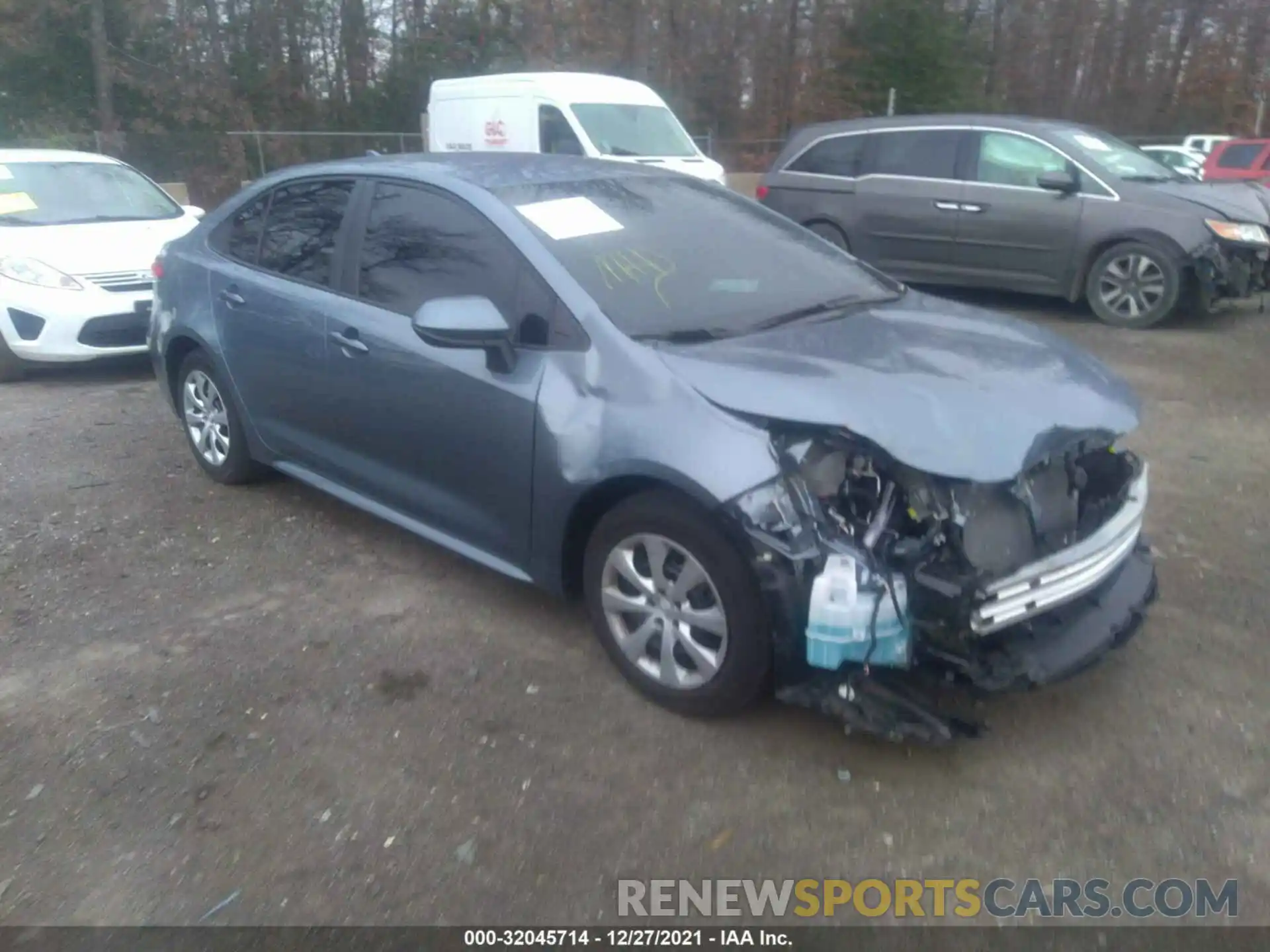 1 Photograph of a damaged car 5YFEPMAE8MP173103 TOYOTA COROLLA 2021