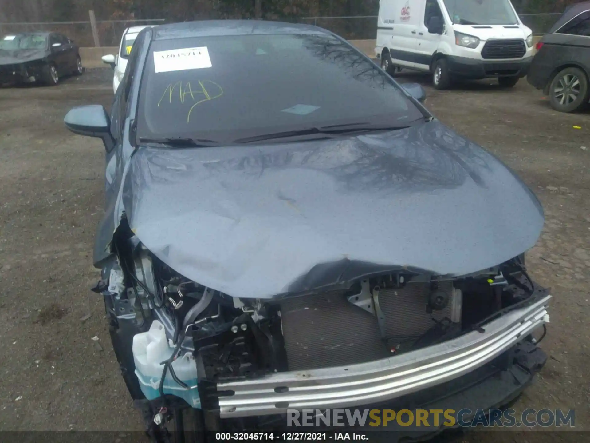 6 Photograph of a damaged car 5YFEPMAE8MP173103 TOYOTA COROLLA 2021