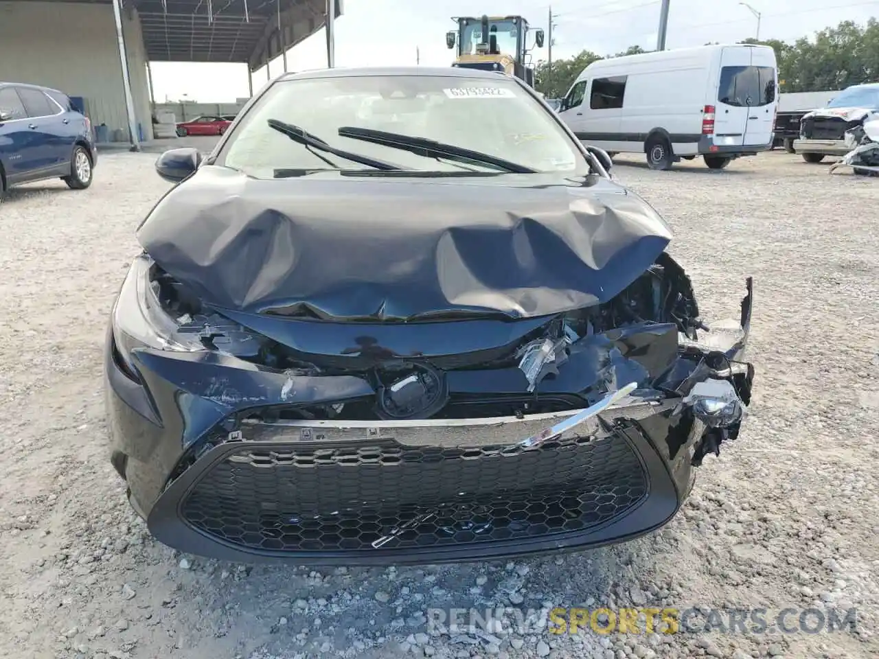 9 Photograph of a damaged car 5YFEPMAE8MP173246 TOYOTA COROLLA 2021