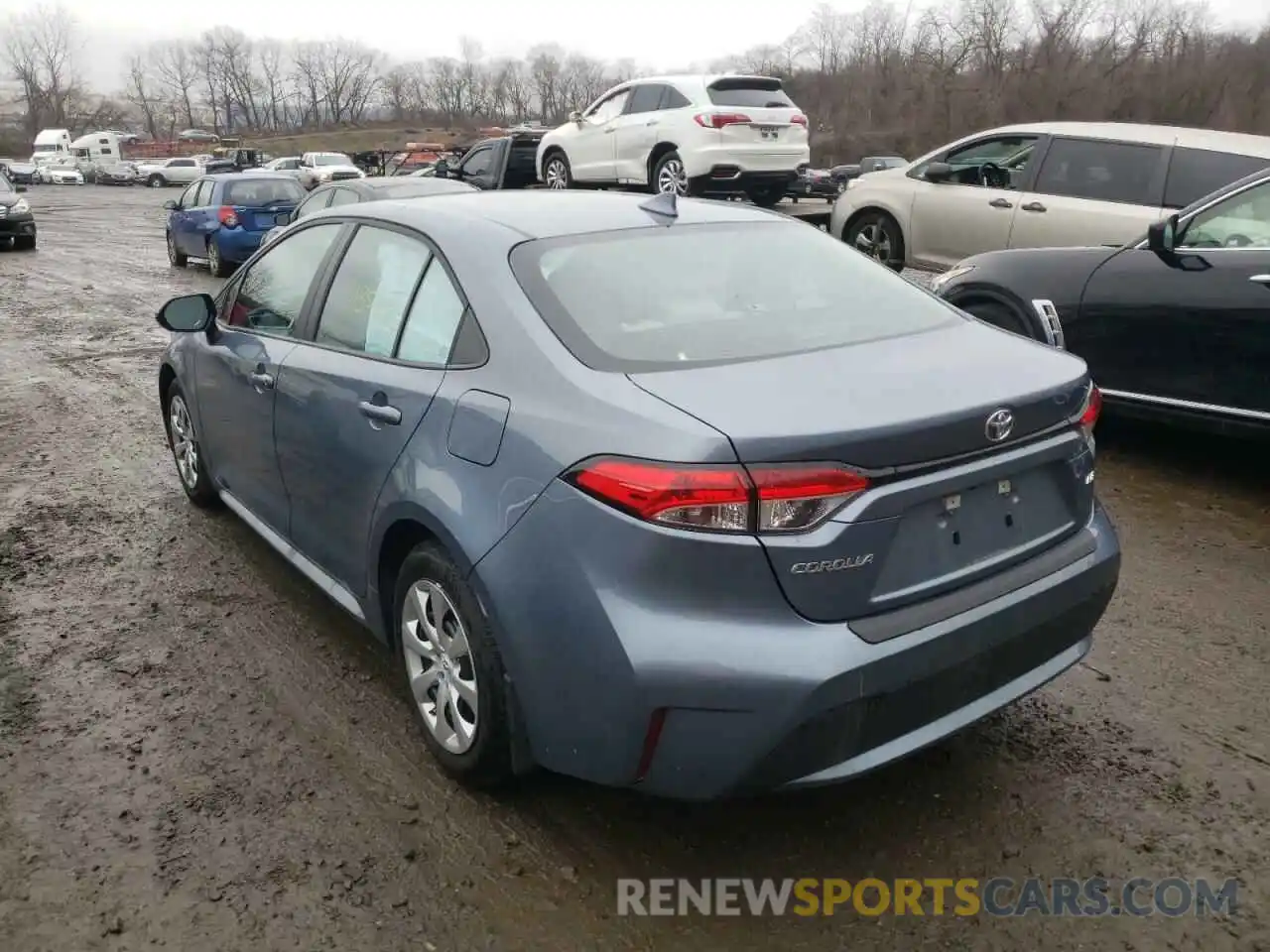 3 Photograph of a damaged car 5YFEPMAE8MP174350 TOYOTA COROLLA 2021