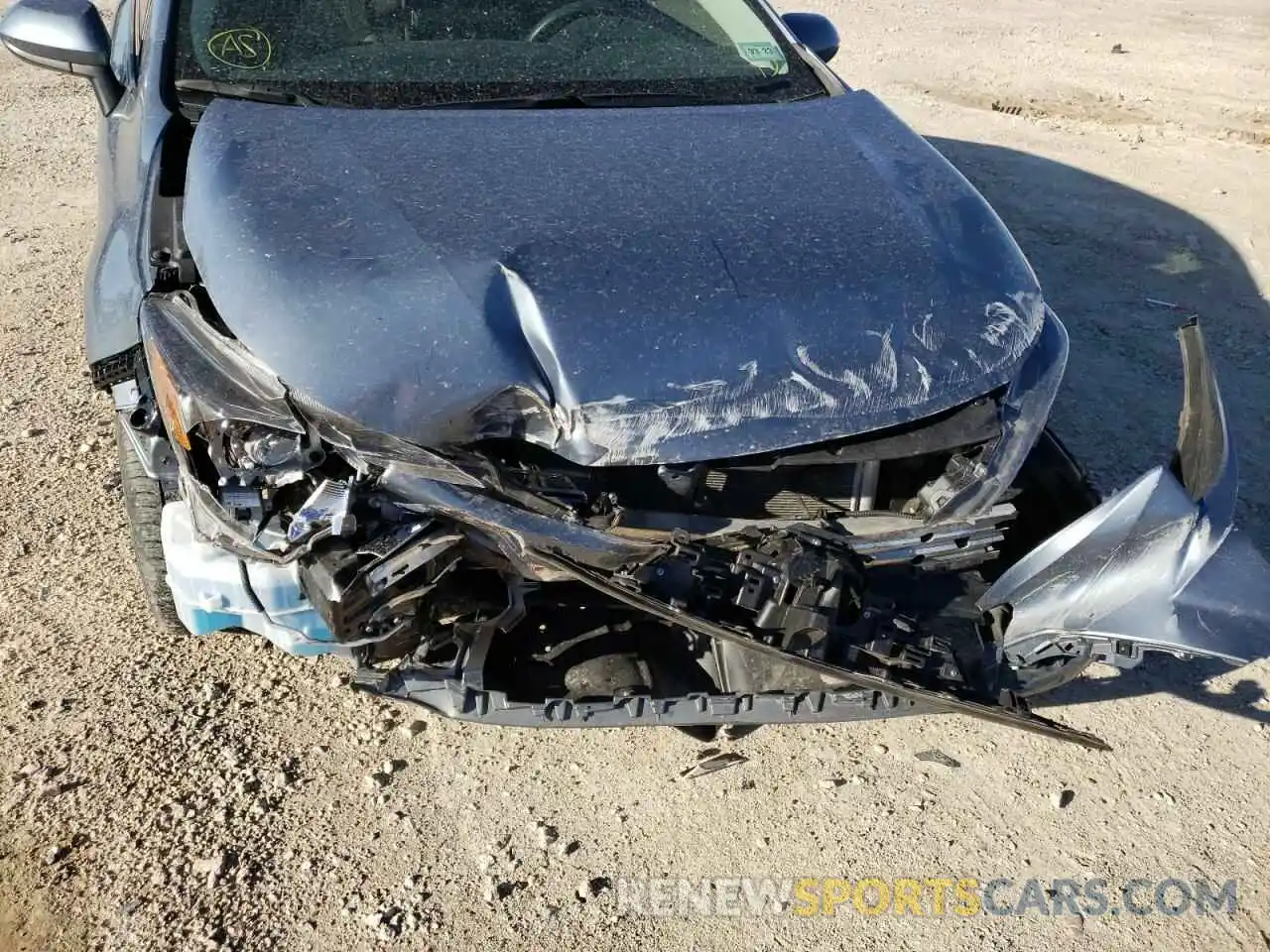 9 Photograph of a damaged car 5YFEPMAE8MP174512 TOYOTA COROLLA 2021