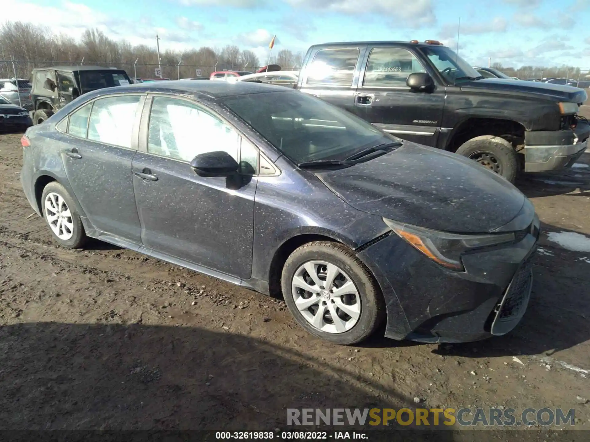 1 Photograph of a damaged car 5YFEPMAE8MP178561 TOYOTA COROLLA 2021