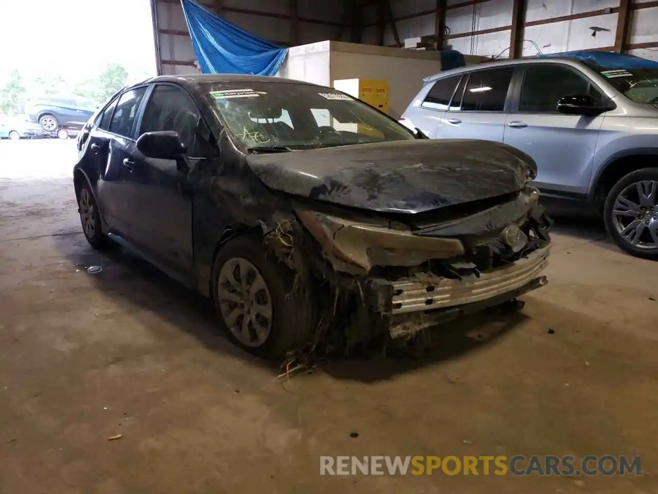 1 Photograph of a damaged car 5YFEPMAE8MP179001 TOYOTA COROLLA 2021