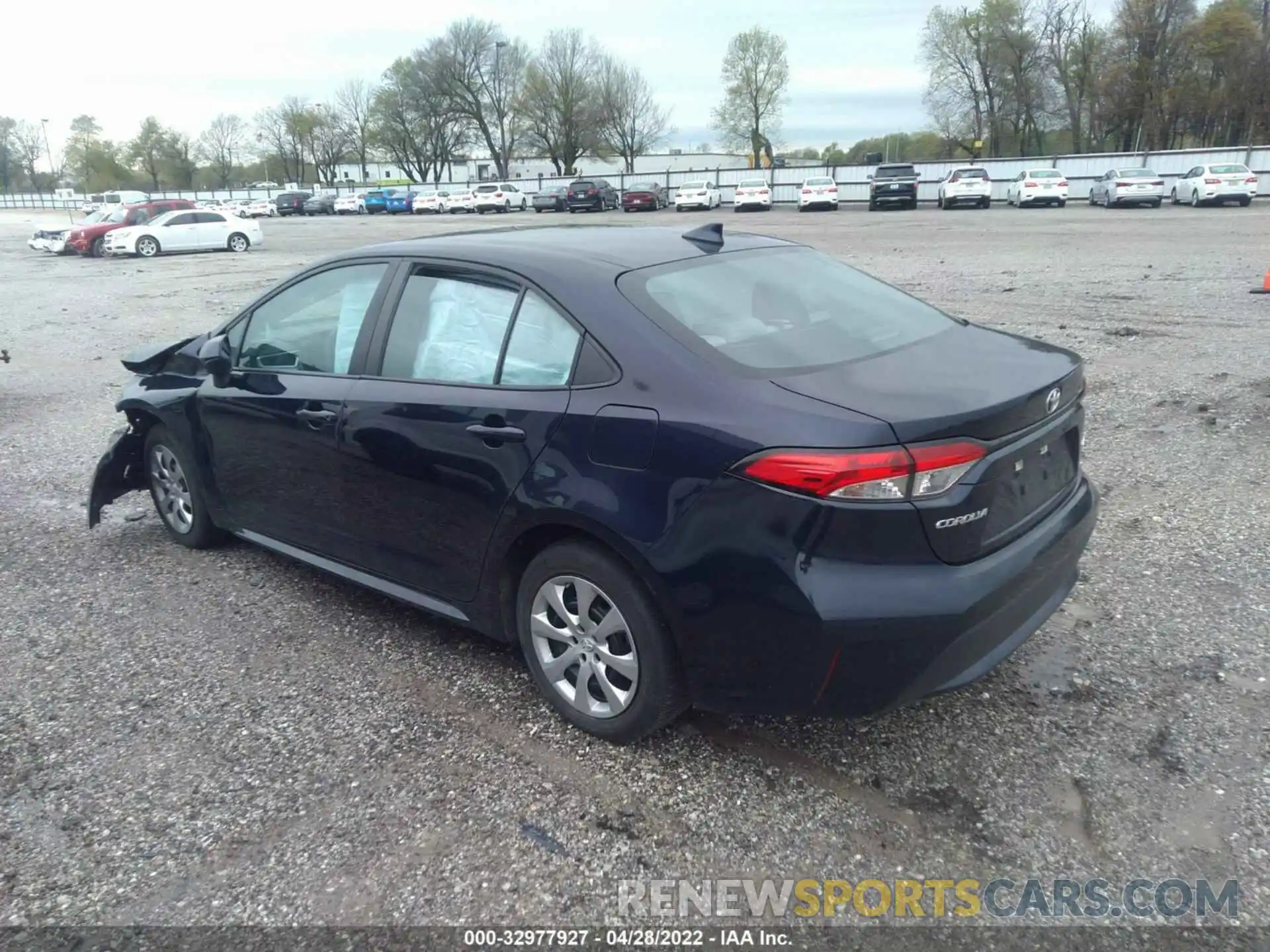 3 Photograph of a damaged car 5YFEPMAE8MP179502 TOYOTA COROLLA 2021