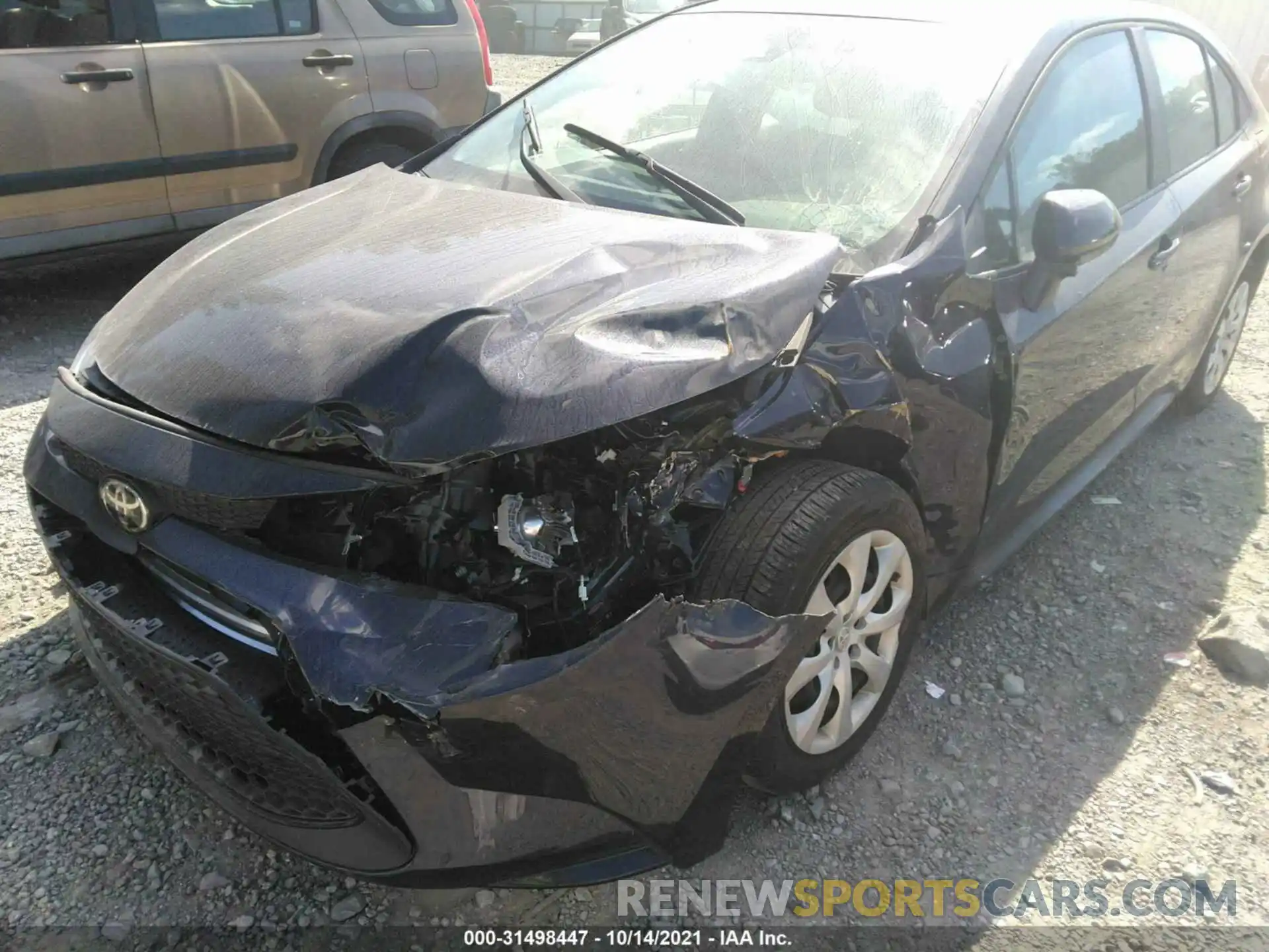 6 Photograph of a damaged car 5YFEPMAE8MP182500 TOYOTA COROLLA 2021