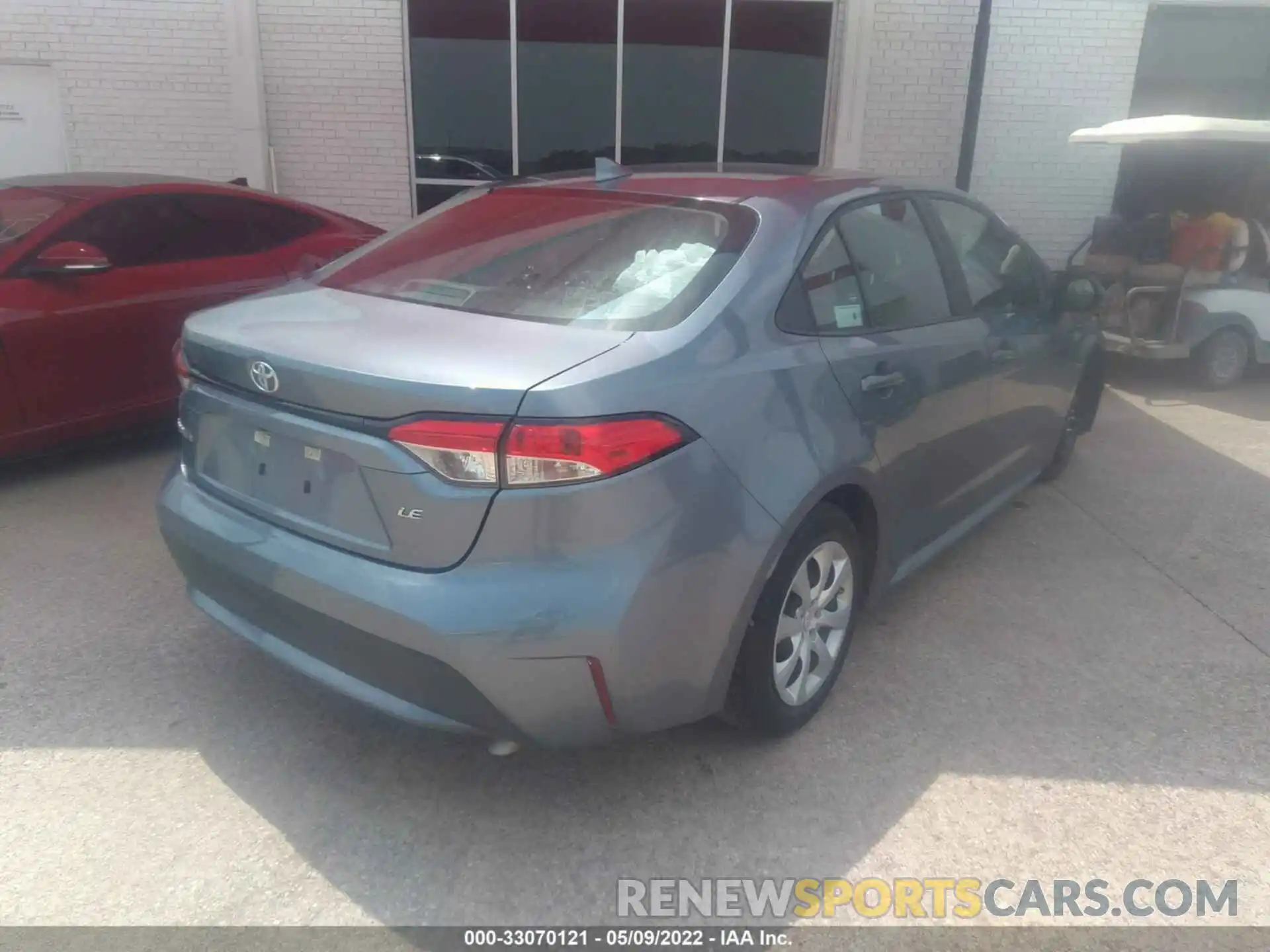 4 Photograph of a damaged car 5YFEPMAE8MP183128 TOYOTA COROLLA 2021