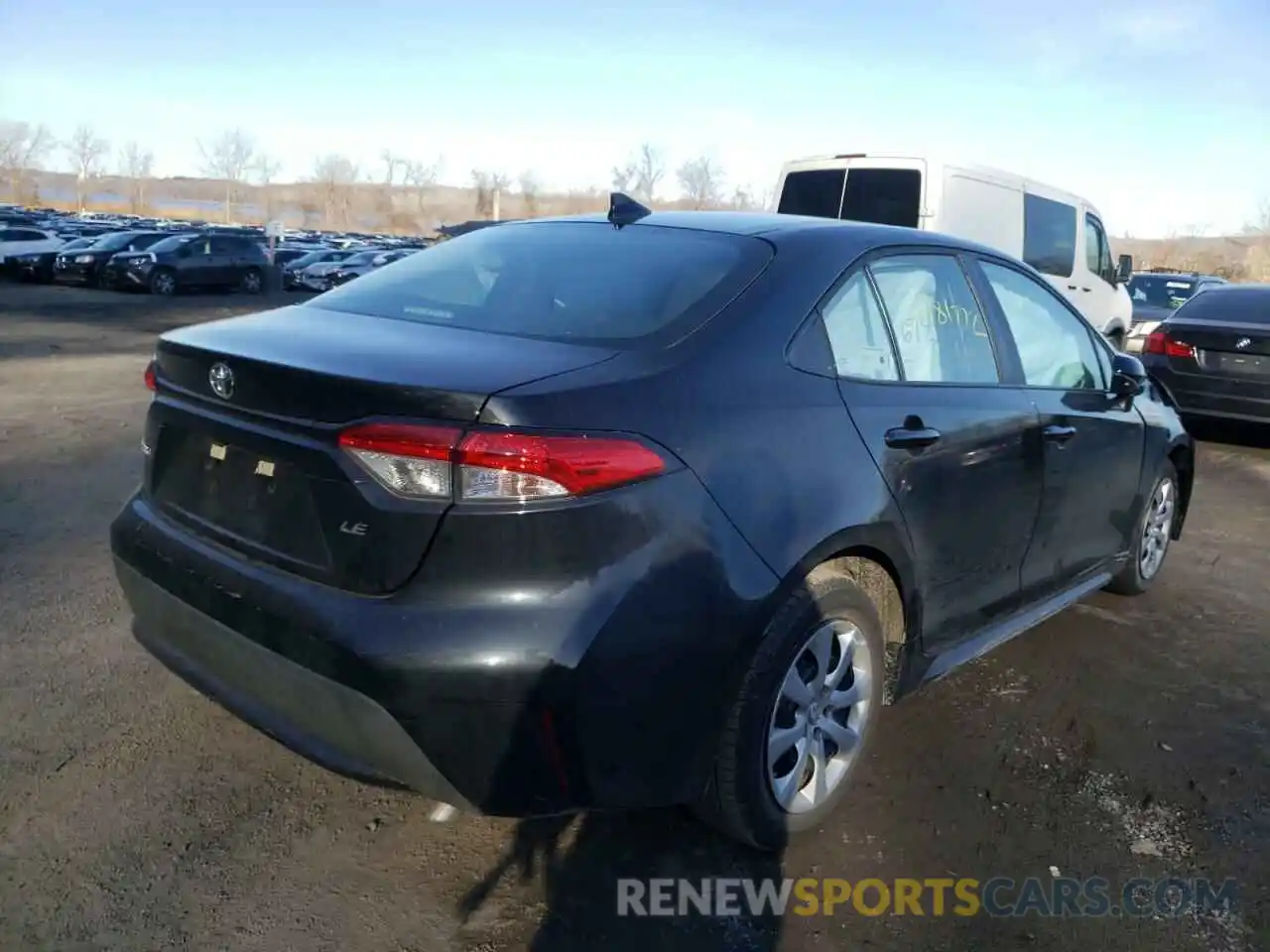 4 Photograph of a damaged car 5YFEPMAE8MP183145 TOYOTA COROLLA 2021