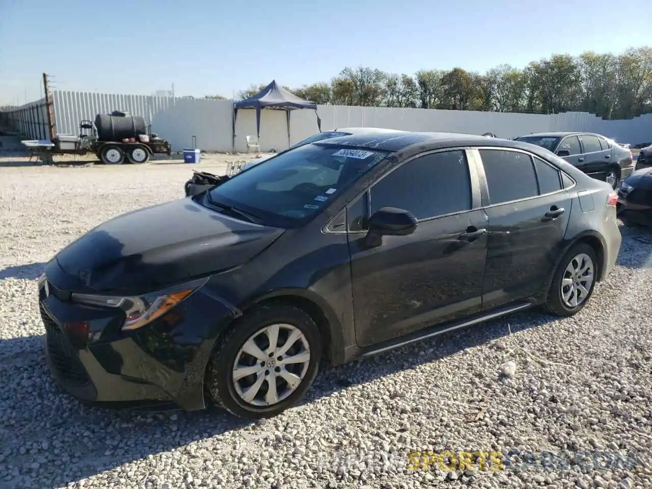 1 Photograph of a damaged car 5YFEPMAE8MP184859 TOYOTA COROLLA 2021