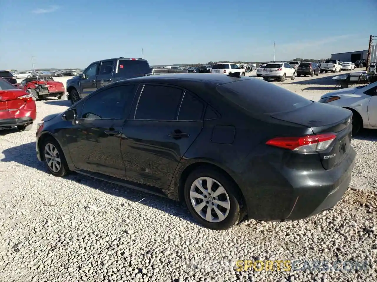 2 Photograph of a damaged car 5YFEPMAE8MP184859 TOYOTA COROLLA 2021