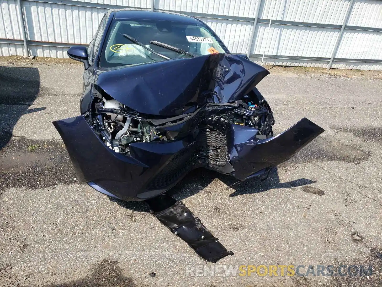 7 Photograph of a damaged car 5YFEPMAE8MP186790 TOYOTA COROLLA 2021