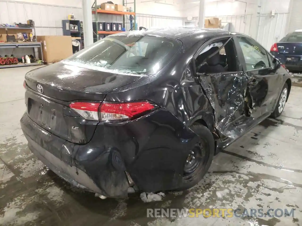 4 Photograph of a damaged car 5YFEPMAE8MP188149 TOYOTA COROLLA 2021