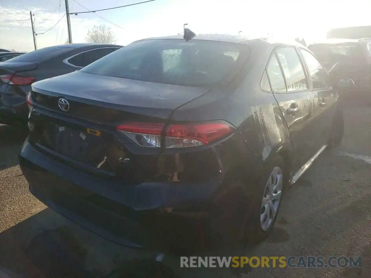 4 Photograph of a damaged car 5YFEPMAE8MP188894 TOYOTA COROLLA 2021